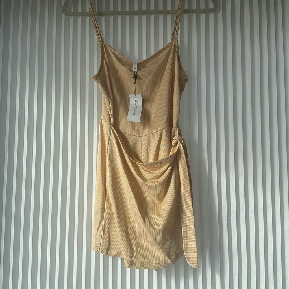 BCBGenerstion front tie romper
